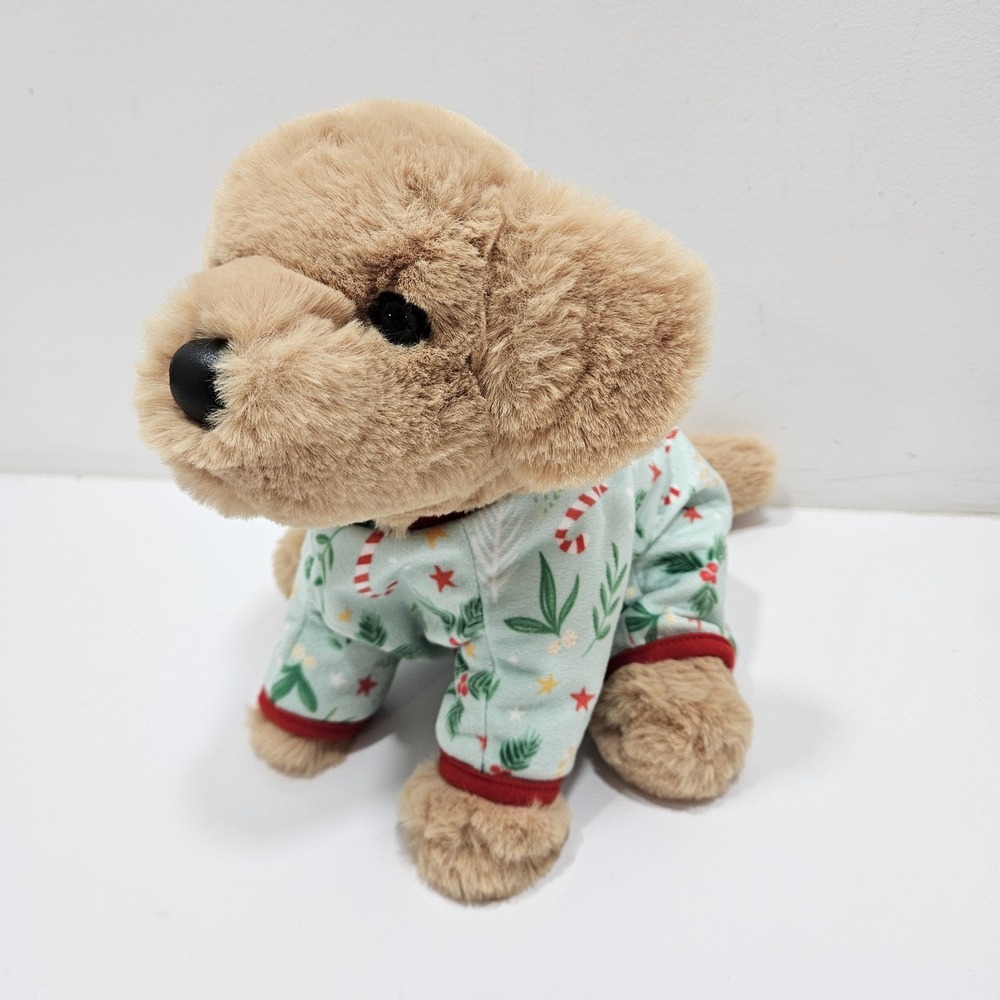 Douglas Plush Candy Golden Retriever Small PJ Pup Stuffed‎ Animal Pajama